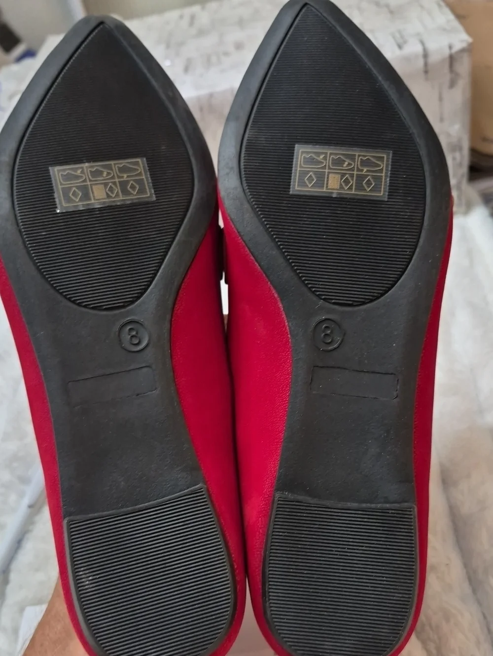 Journee Collection Muriel Flats Shoes Women's Sz 8 Narrow Width $80